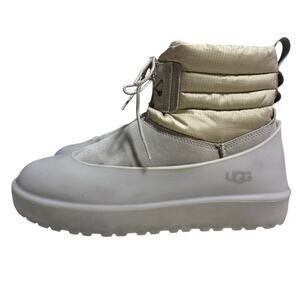 UGG Classic Mini Lace-Up Weather Boot Men's Size 11 Dune Utility Boots
